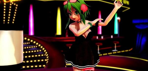  MMD GUMI No Panty Dance